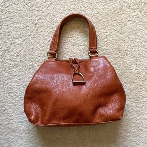 |Ralph Lauren| Havana Hobo Bag w/ Stirrup Closure